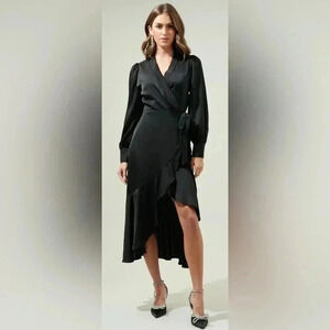 Sugarlips Ophelia Wrap Midi Dress